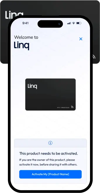 Linq Card activation