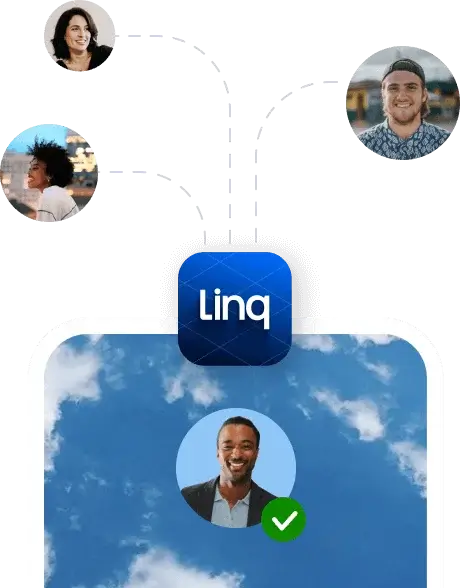 Lead capture with Linq Cards